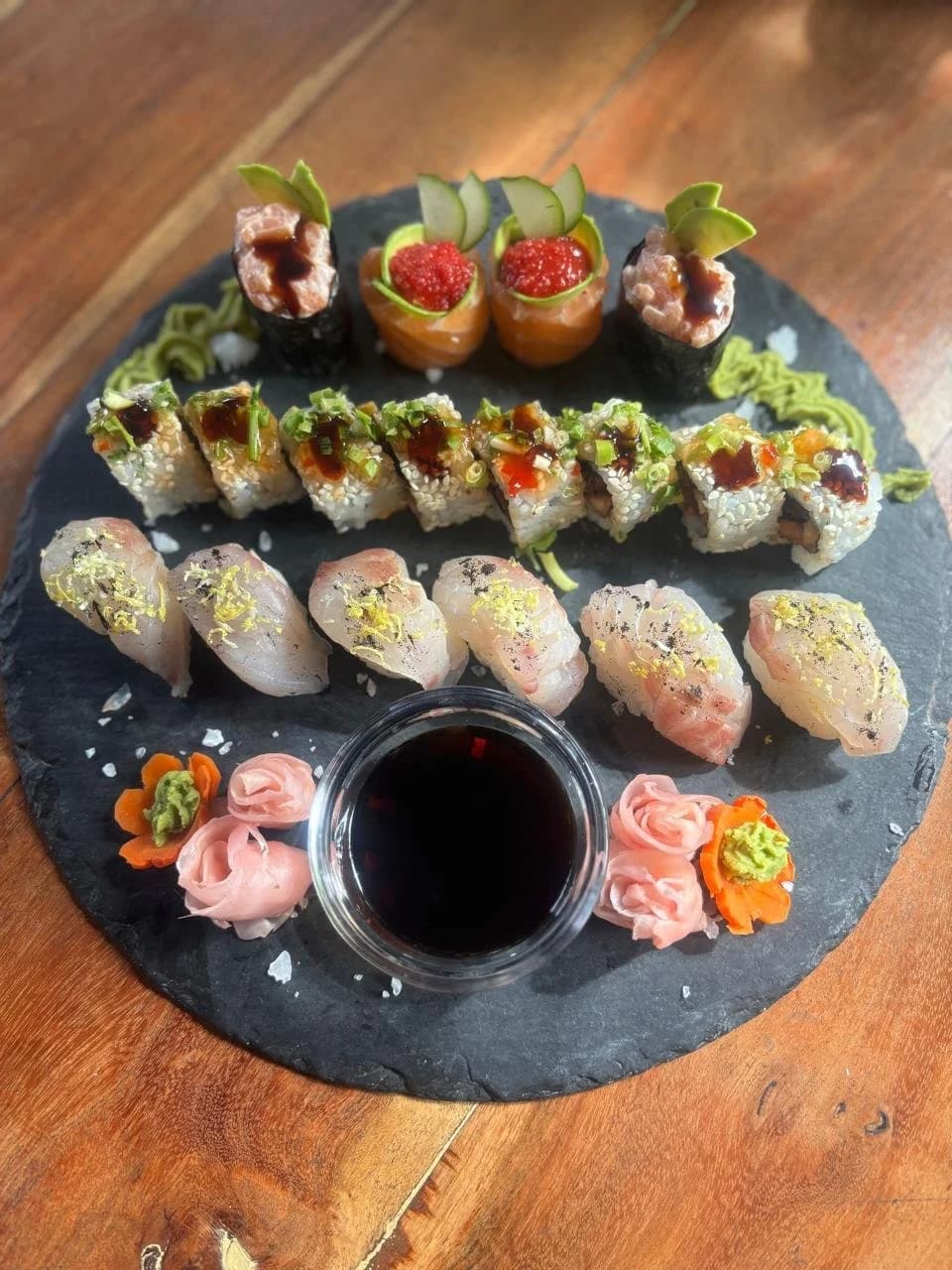 Plato sushi varie